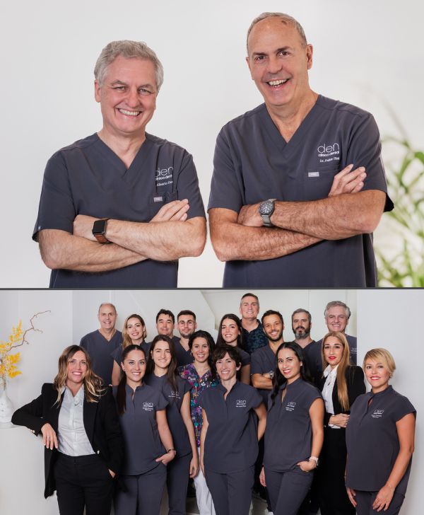 Dr. Alberto Canábez y Dr. Pablo Rial - Equipo de Clínica dental Den Barcelona